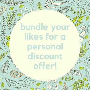 add likes to a bundle to receive a personal offer!